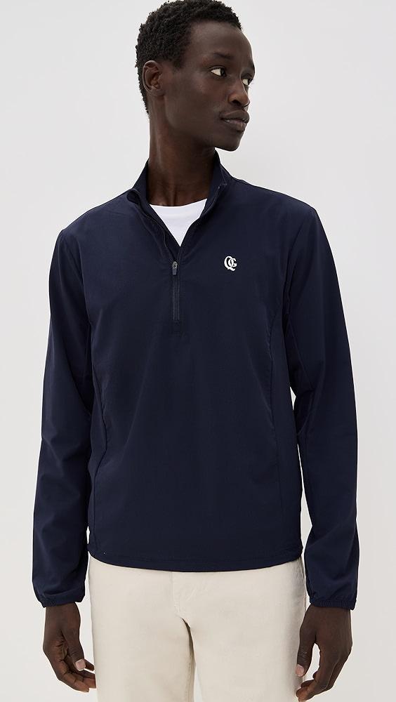 Quiet Golf Monogram Performance Quarter Zip | Shopbop Product Image