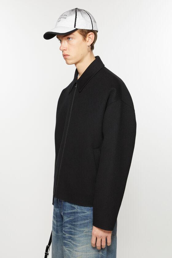 Wool zipper jacket Product Image