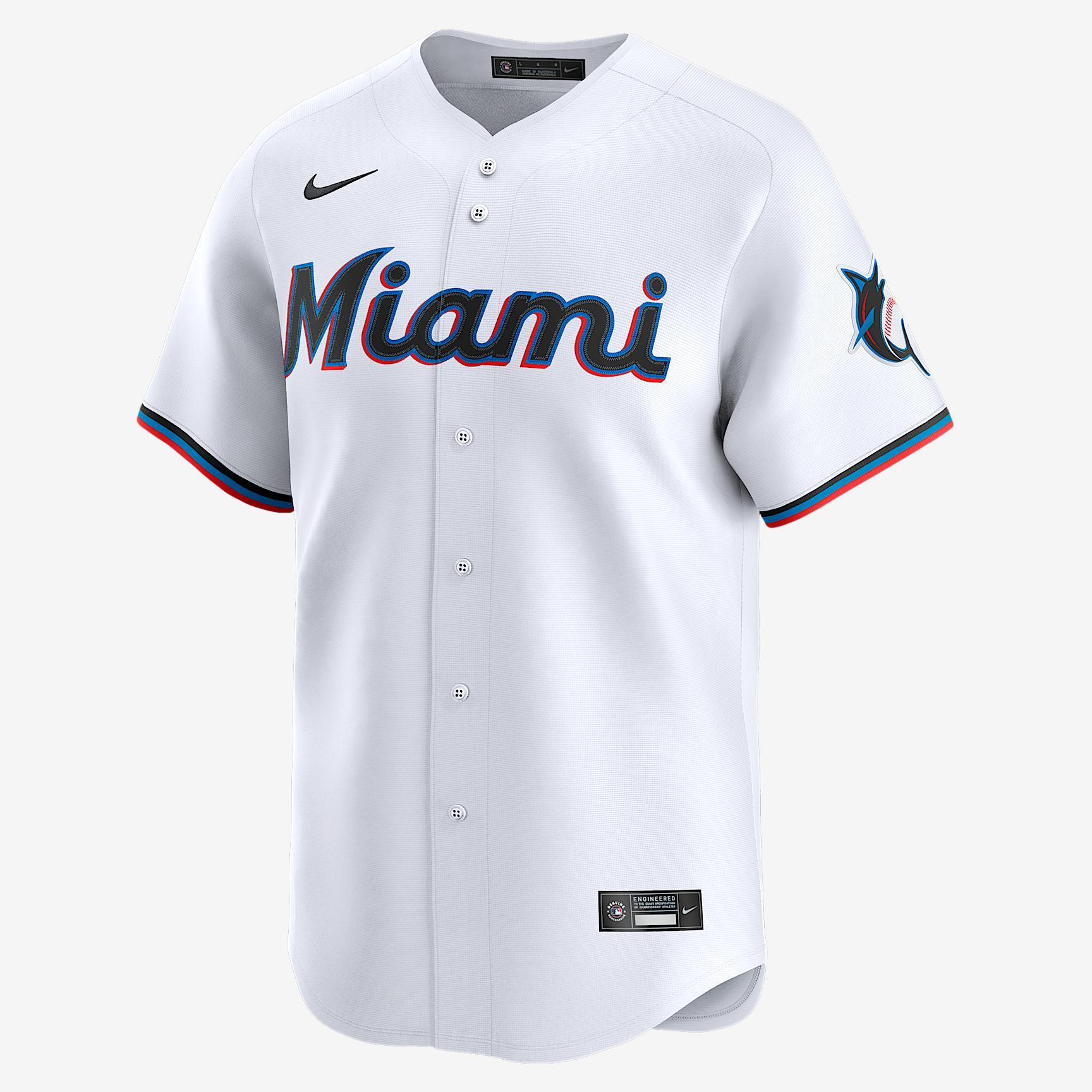 Sandy Alcántara Miami Marlins Men's Nike Dri-FIT ADV MLB Limited Jersey Product Image