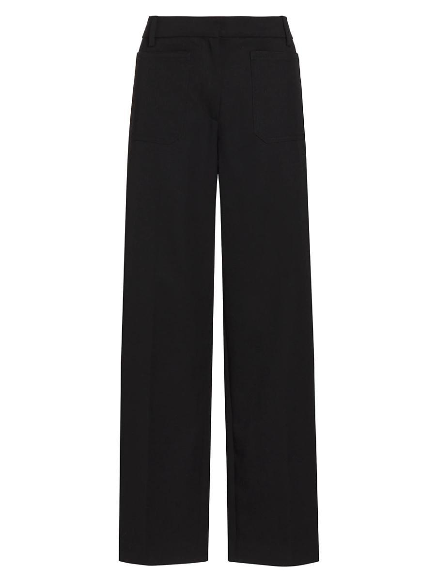 Womens Enya Wool Crop Pants Product Image