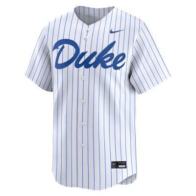 Mens Nike Duke Blue Devils Home College Limited Baseball Jersey Product Image