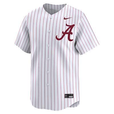 Men's Nike White Alabama Crimson Tide College Limited Baseball Jersey, Size: XL Product Image