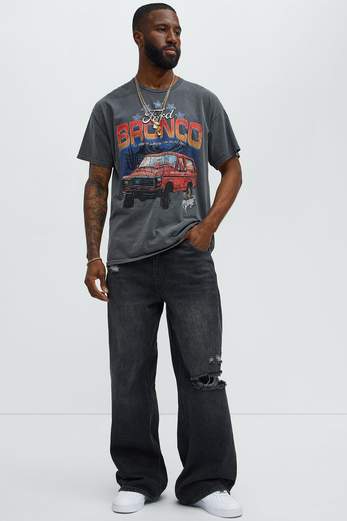 Ford Bronco Built Wild Short Sleeve Tee - Black Product Image