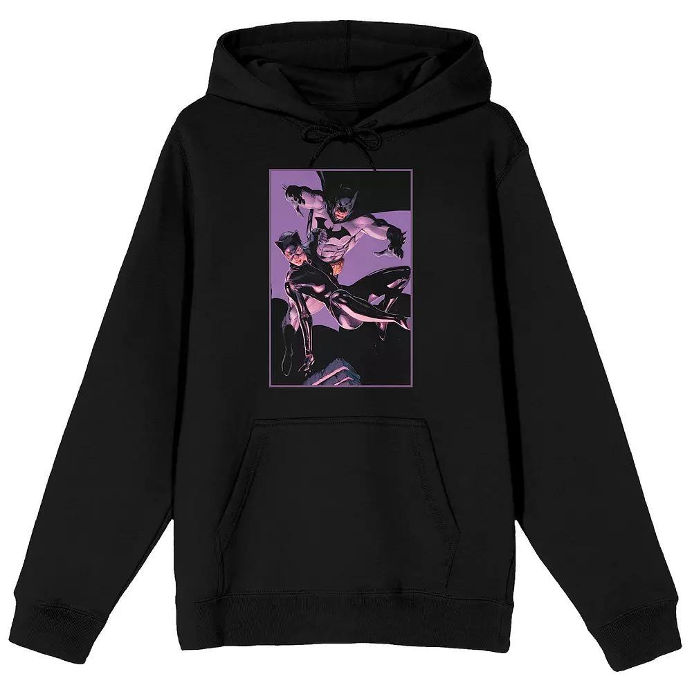 Men's DC Comics Batman Hoodie, Size: XXL, Black Product Image