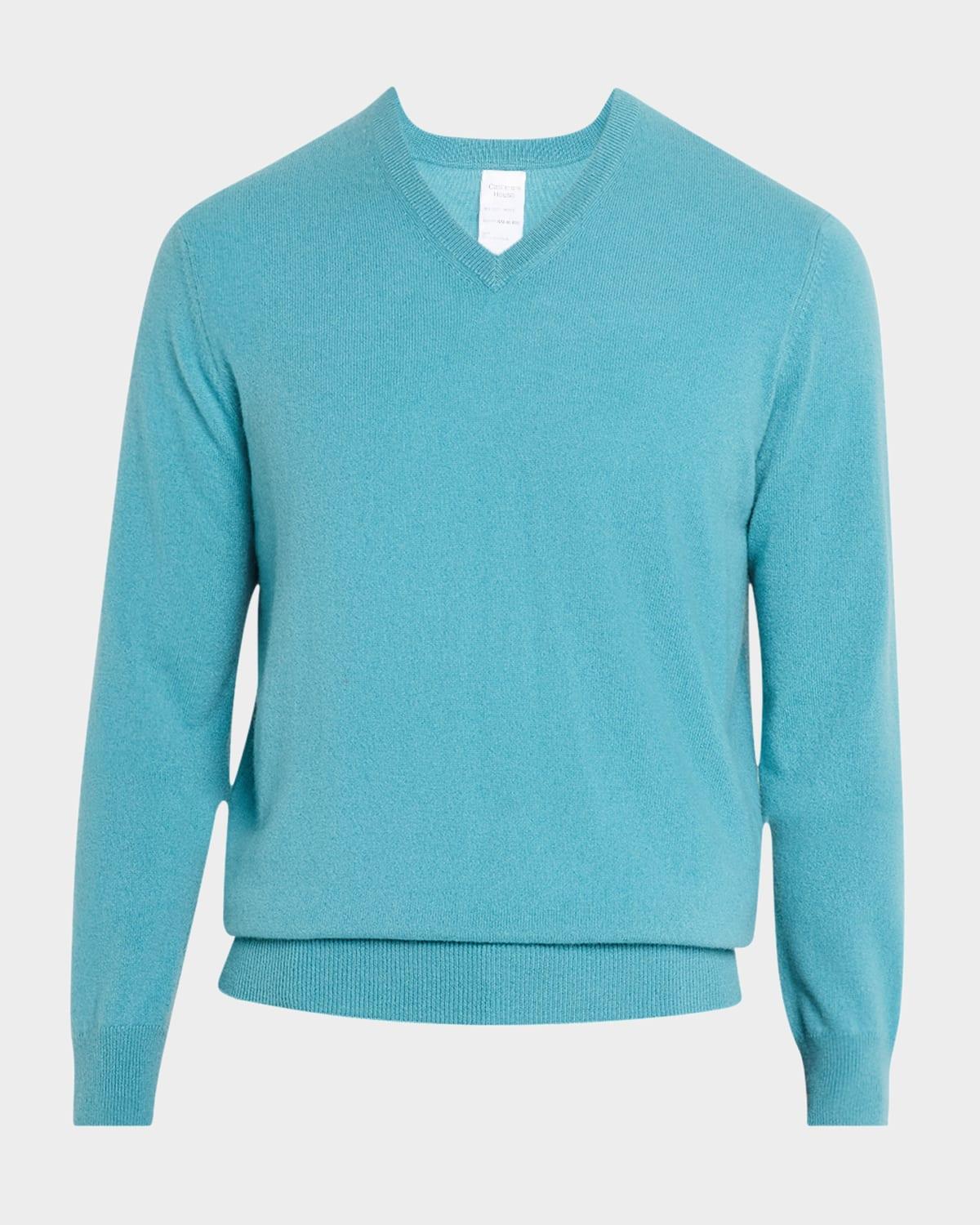 Men's Cashmere V-Neck Sweater Product Image