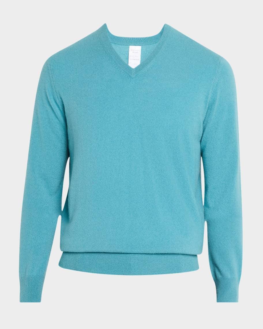 Men's Cashmere V-Neck Sweater Product Image