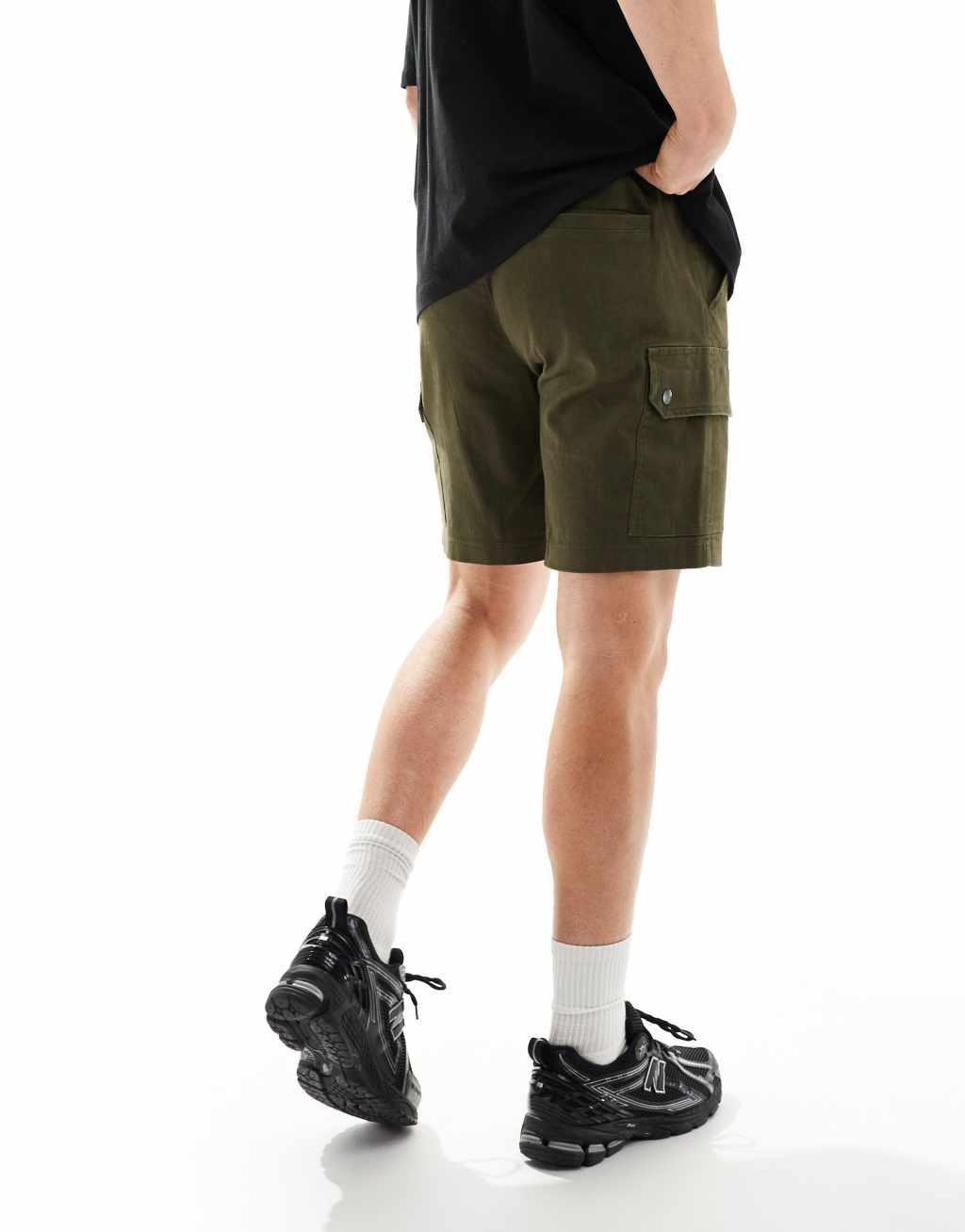 Sixth June cargo shorts in khaki Product Image
