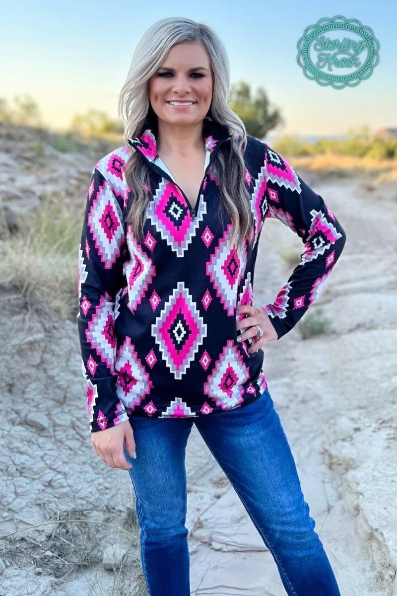 Sterling Kreek Pretty In Pink Pullover Product Image