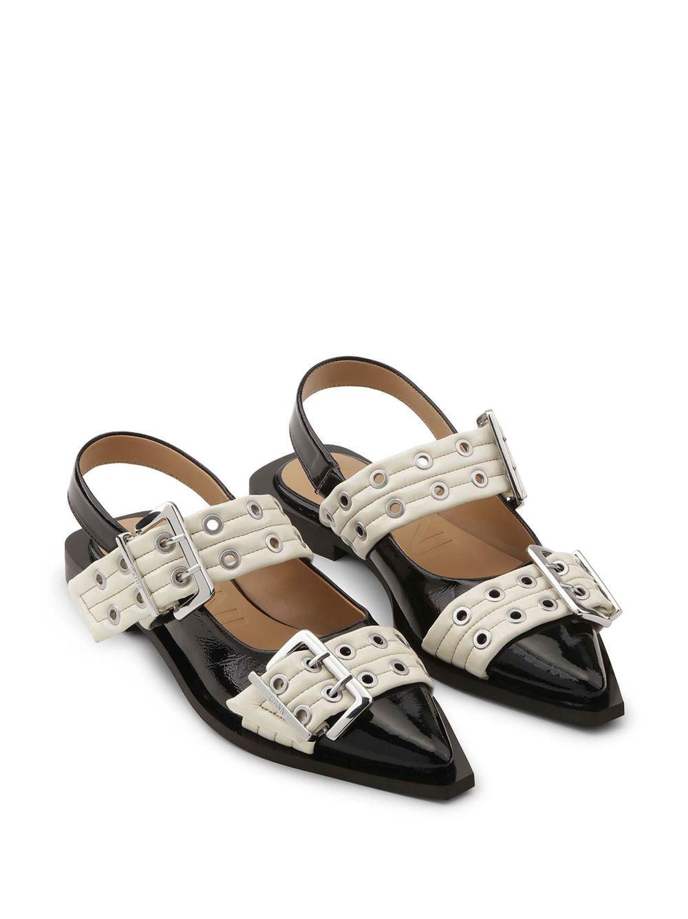 buckle-detail ballet flats Product Image