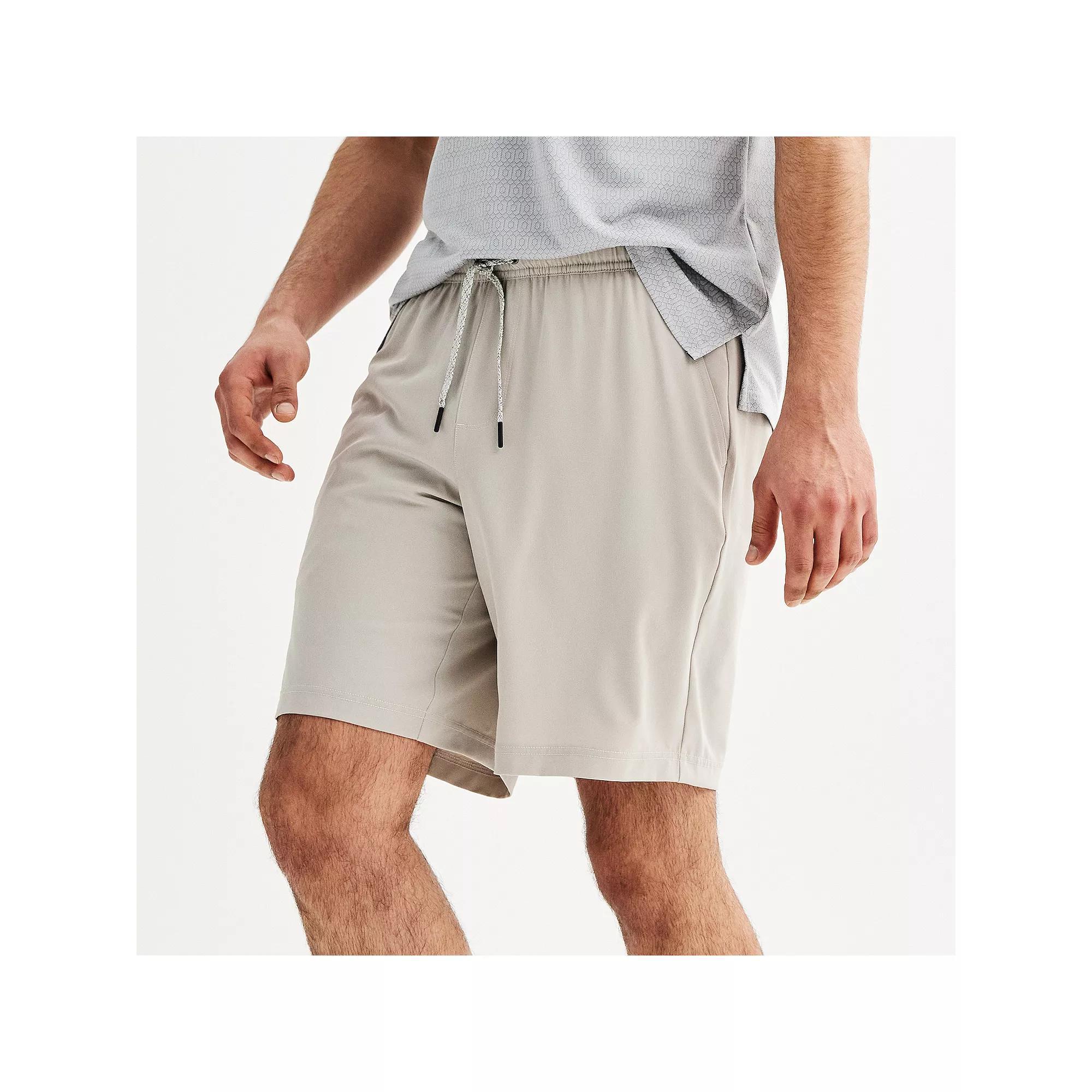 Men's FLX Core Dynamic 9-Inch Stretch Lined Shorts, Size: Small, Mineral Black Product Image