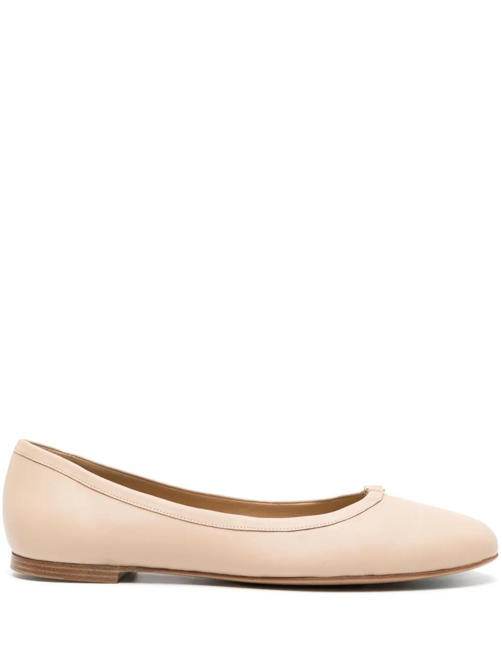 Marci leather ballerina shoes Product Image