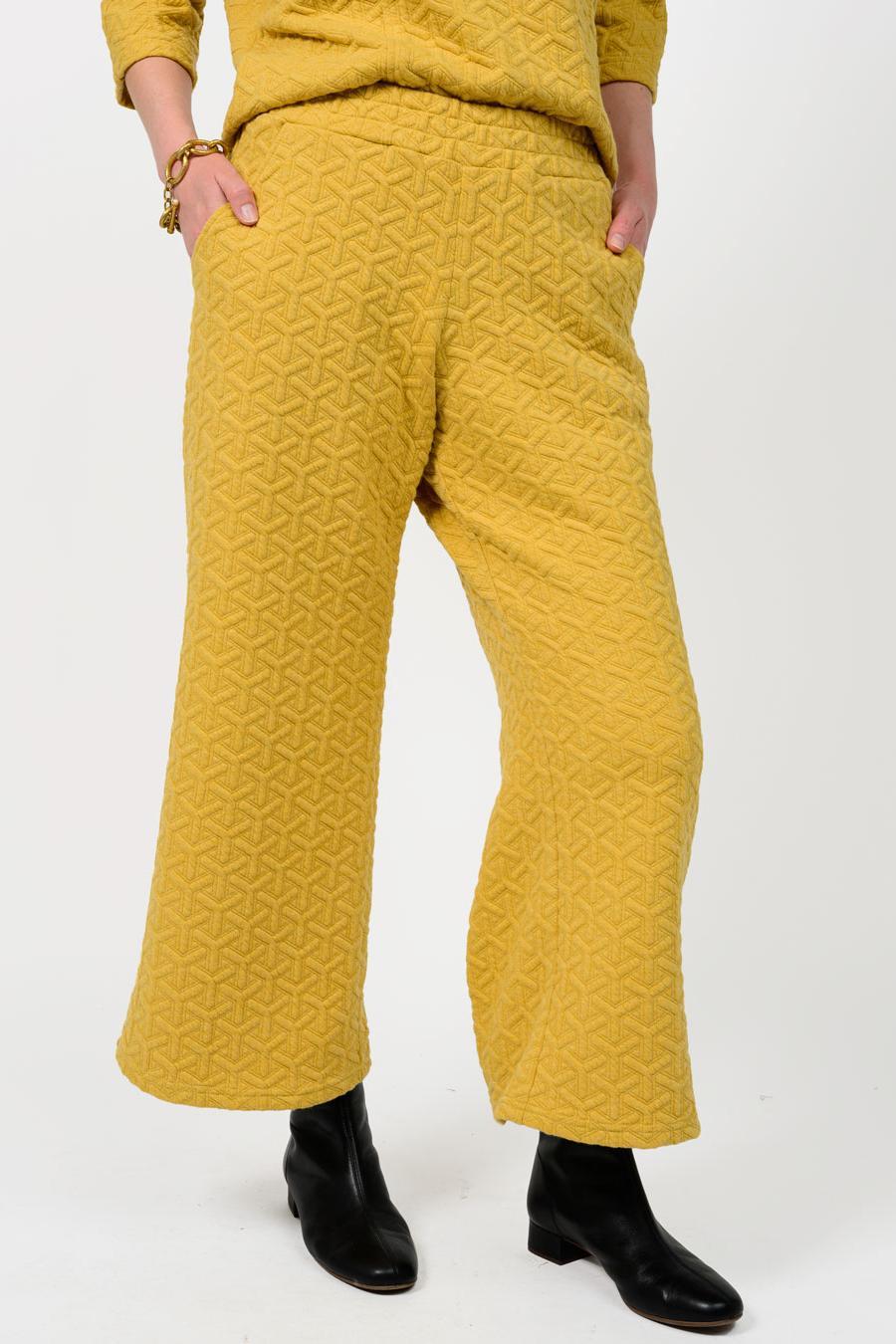 Quilted Knit Pant Product Image