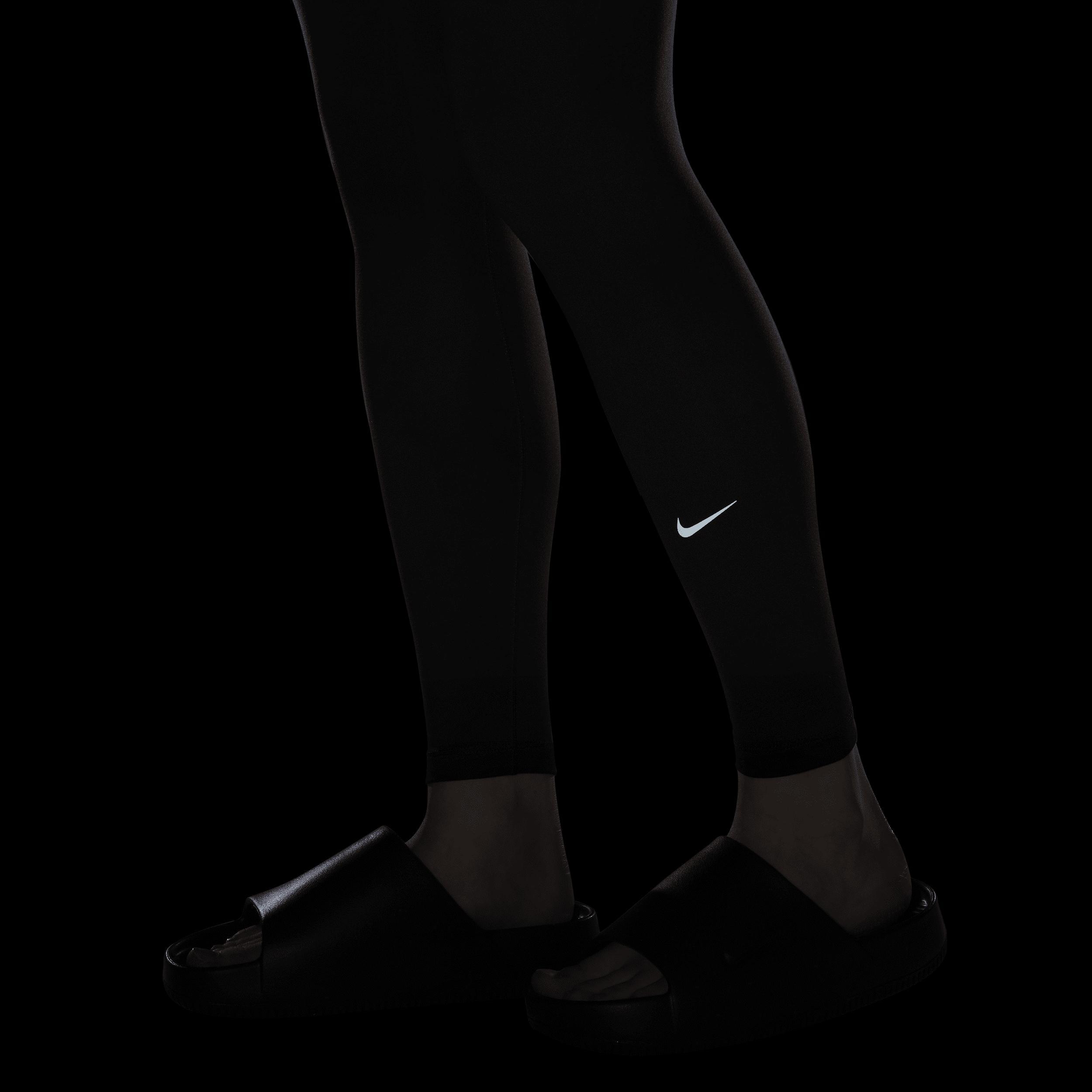 Women's Nike One High-Waisted Leggings, Size: XL, Black Product Image