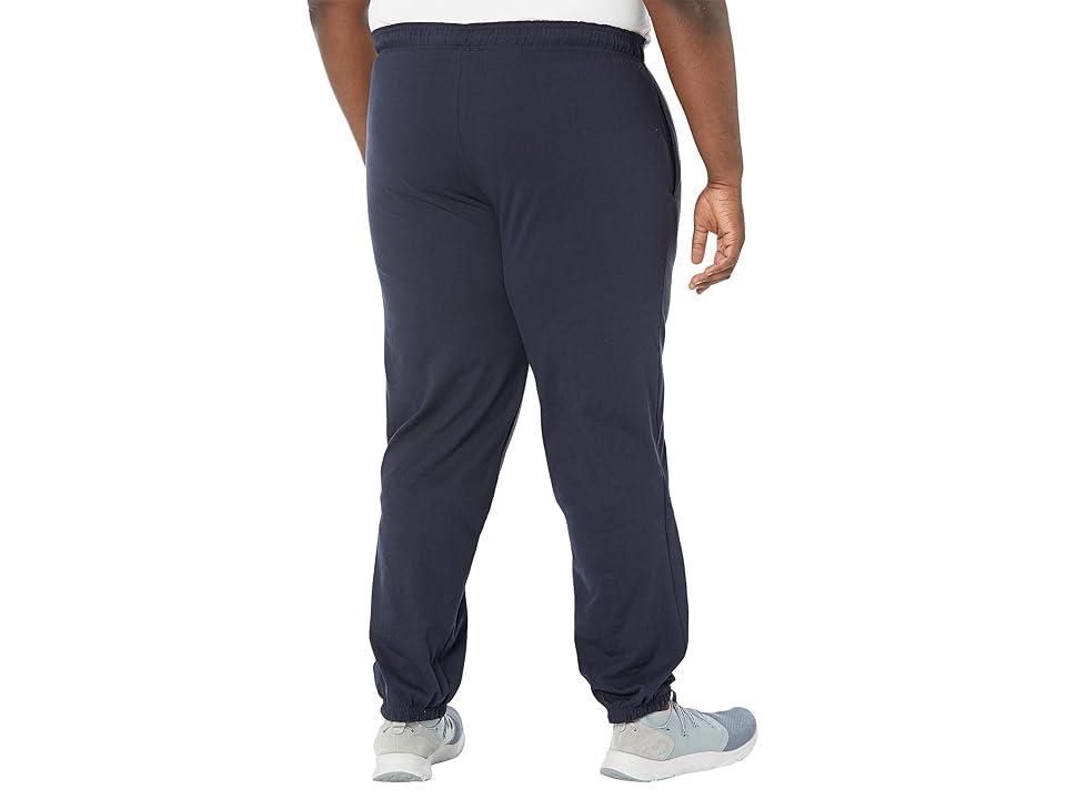 Mens Champion Lightweight Lounge Pants, Open Hem, C Logo (Big & Tall) Oxford Grey 3XT Product Image