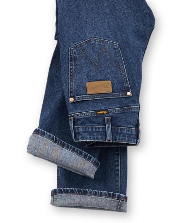 Wrangler® x Lainey Wilson Baskin Blue Boot Hugger Jeans Product Image