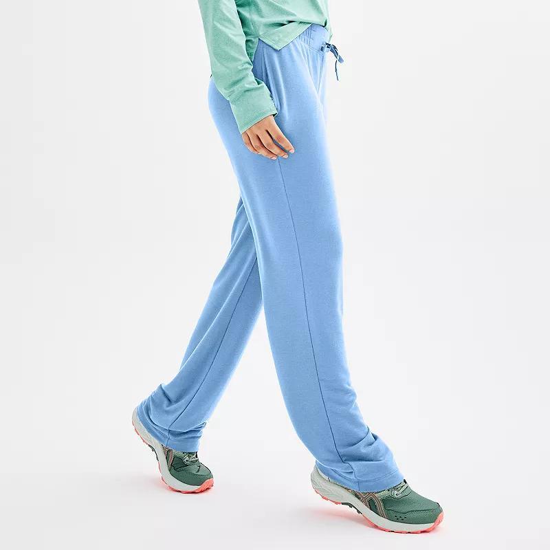 Women's Tek Gear® French Terry Open Hem Pant, Size: XS, Ostego Bay Product Image