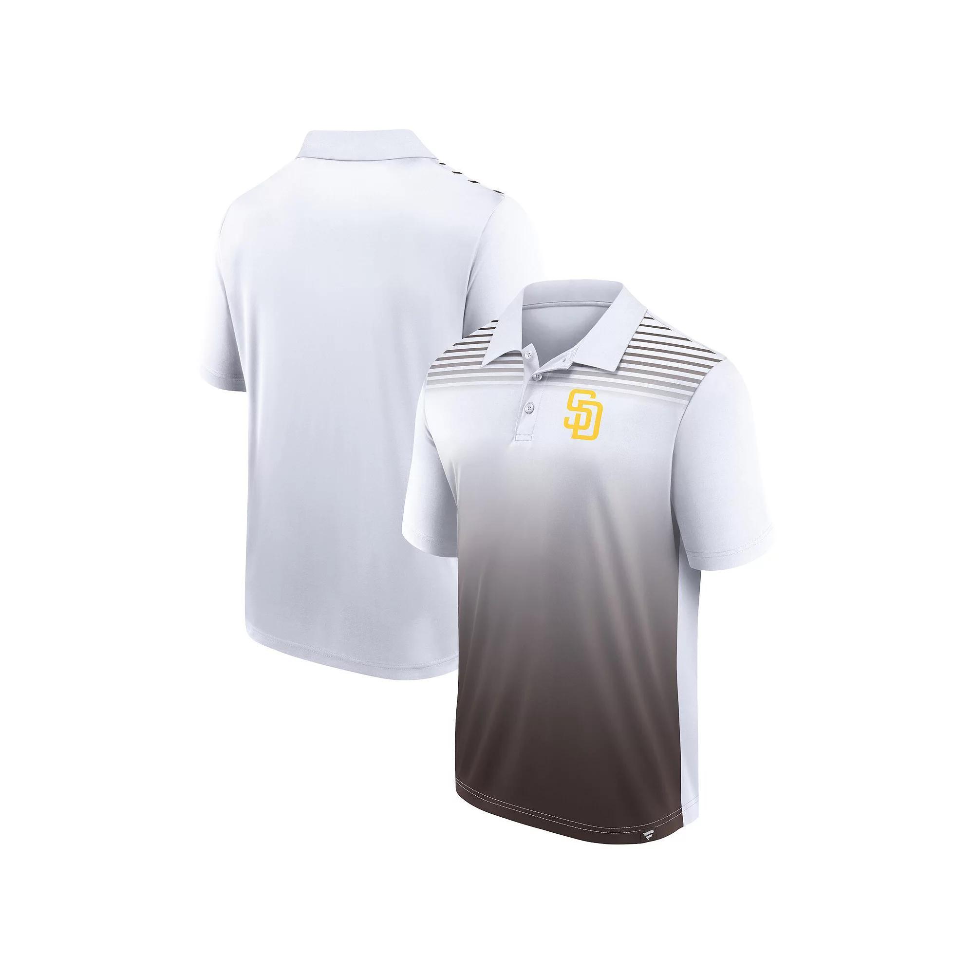 Men's Fanatics Branded White/Black Pittsburgh Steelers Sandlot Game Polo, Size: Small Product Image