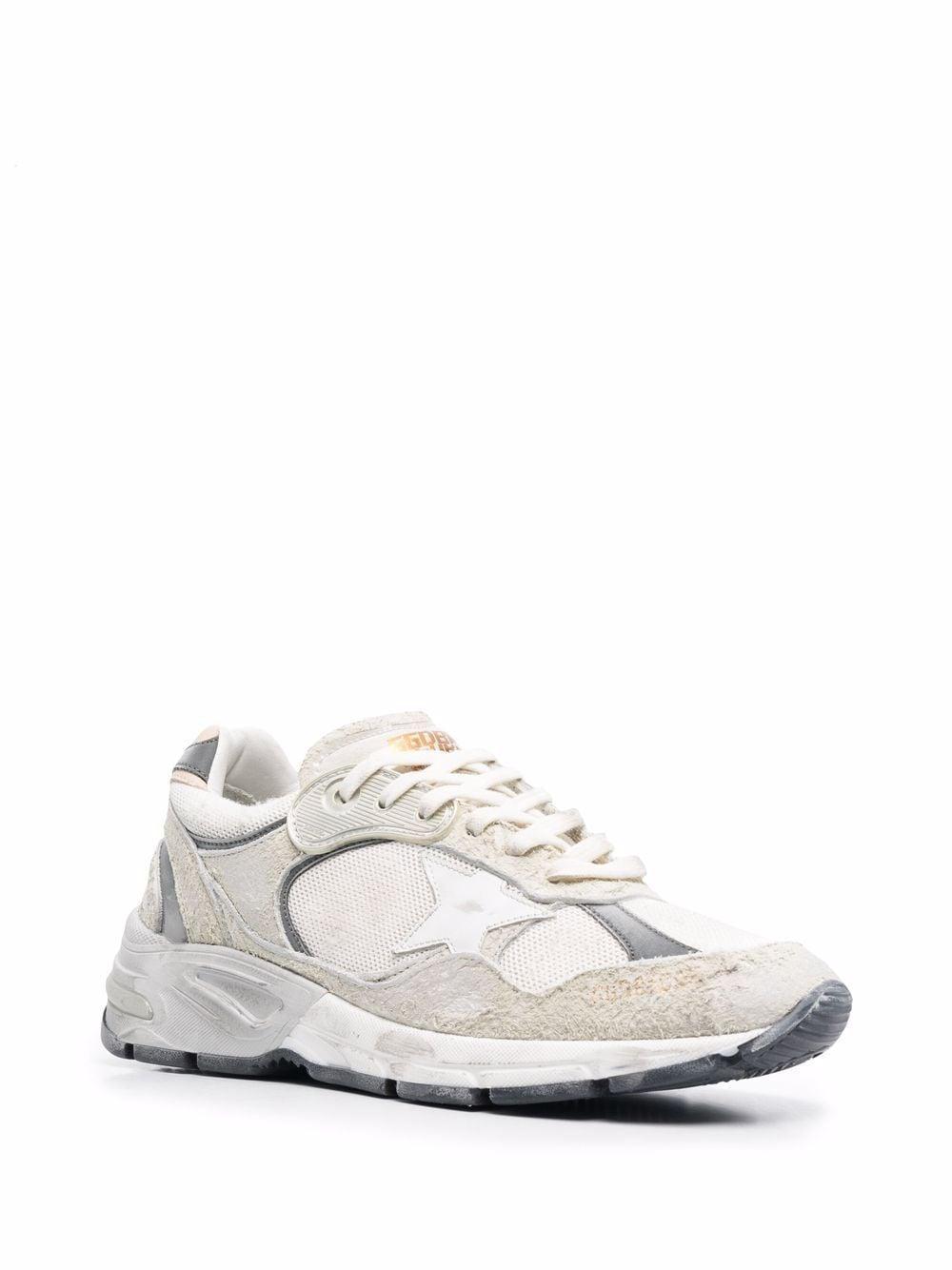 panelled leather sneakers Product Image