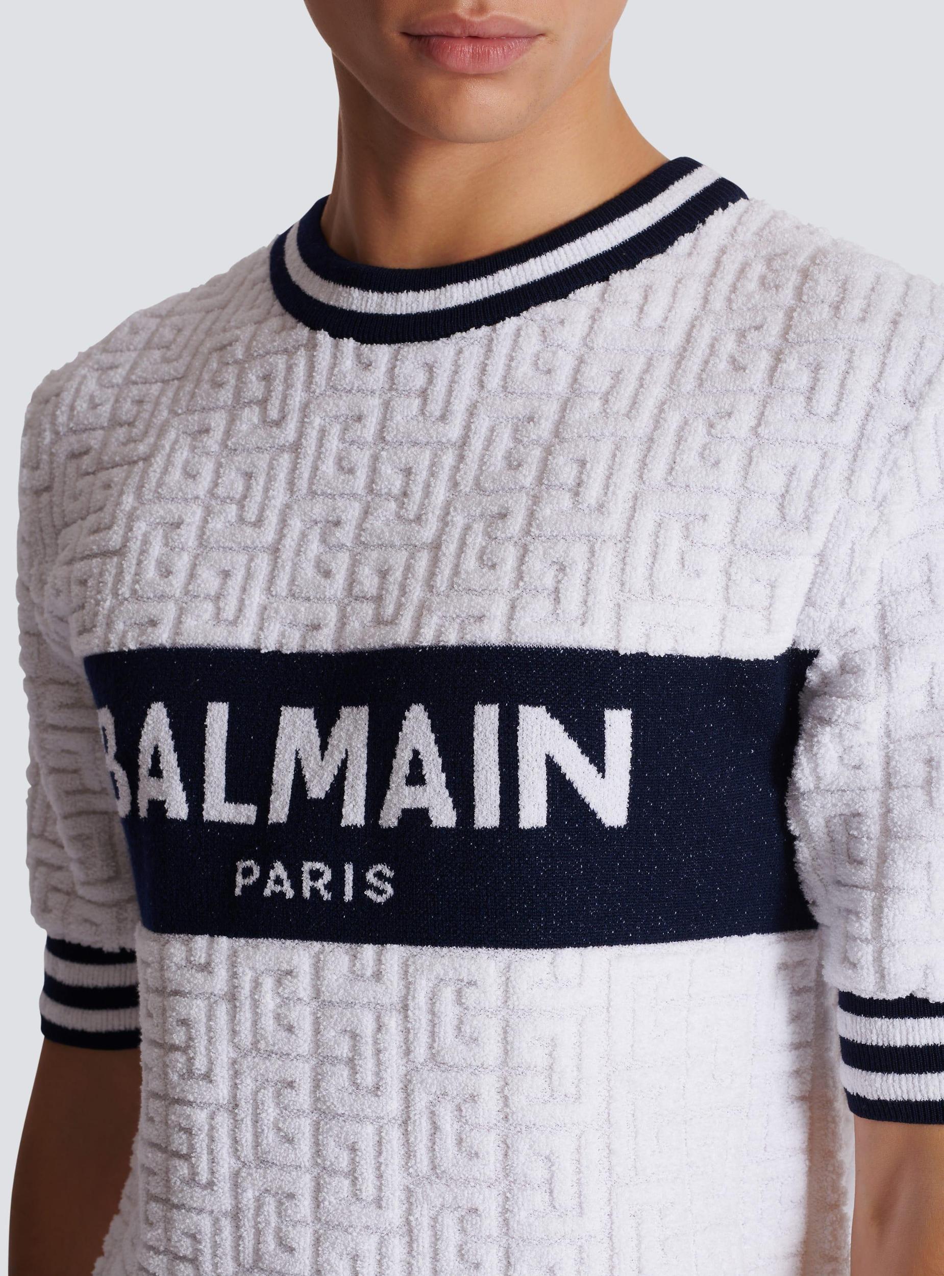 Short-sleeved PB Labyrinth knit T-shirt Product Image