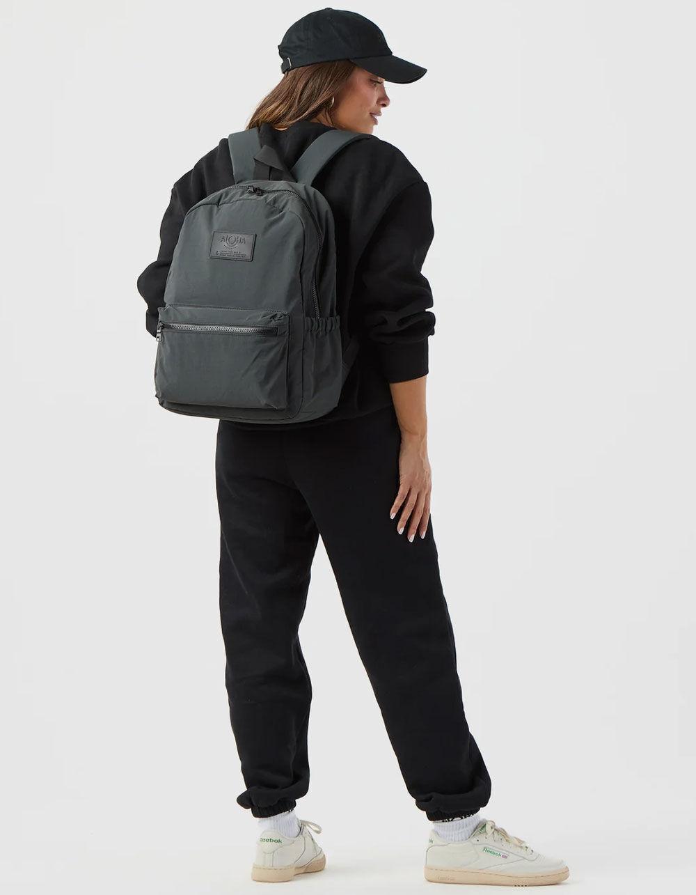 ALOHA Collection Keep It Light Monochrome Backpack - BLACK Product Image