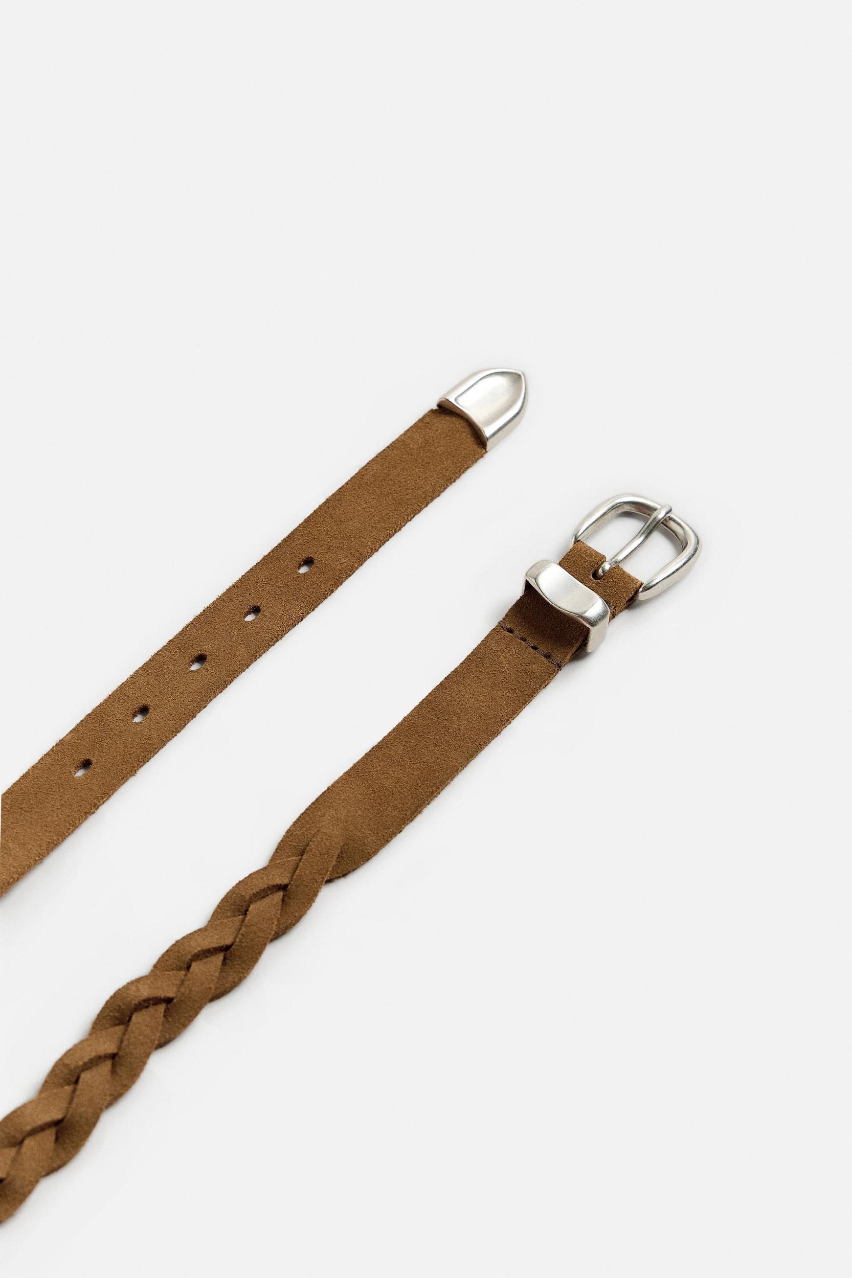 LIMITED EDITION BRAIDED SPLIT LEATHER BELT Product Image