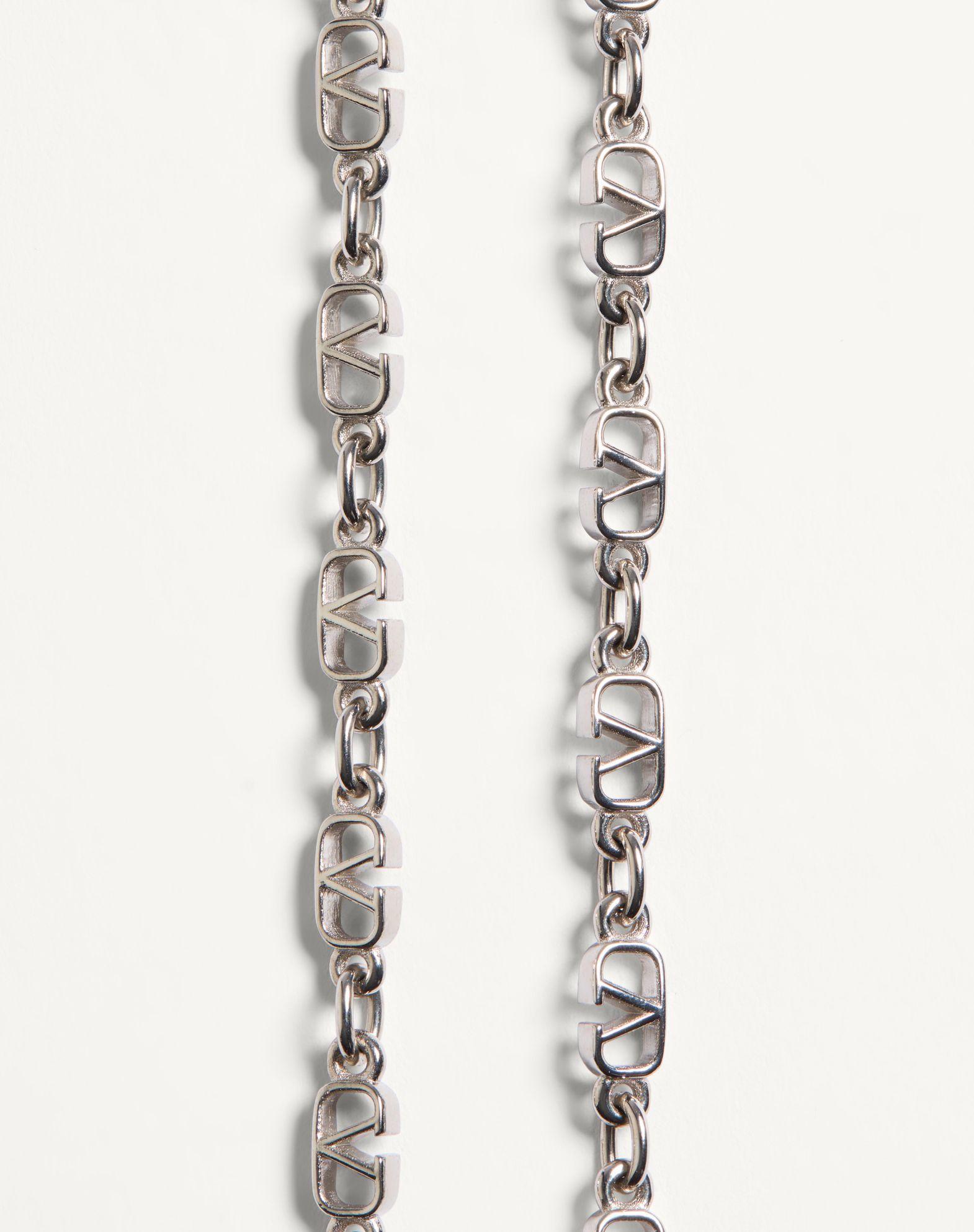 VLOGO SIGNATURE METAL NECKLACE  Product Image