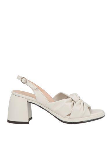 WONDERS Woman Sandals Off White Size 6 Leather Product Image