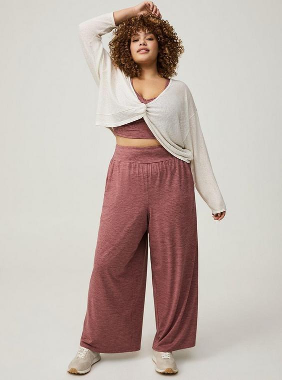 Wide Leg Active Pant Product Image