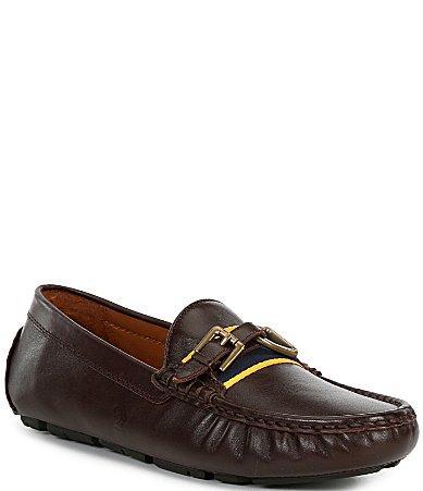 Polo Ralph Lauren Mens Anders Bit Buckle Leather Drivers Product Image