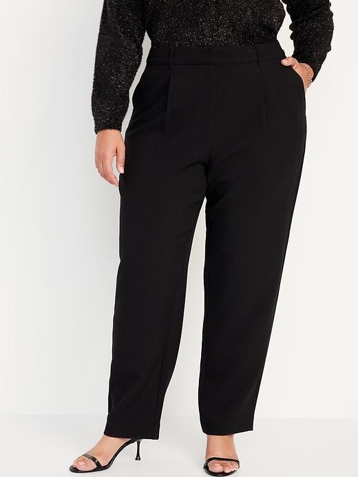 Extra High-Waisted Relaxed Slim Taylor Pants Product Image