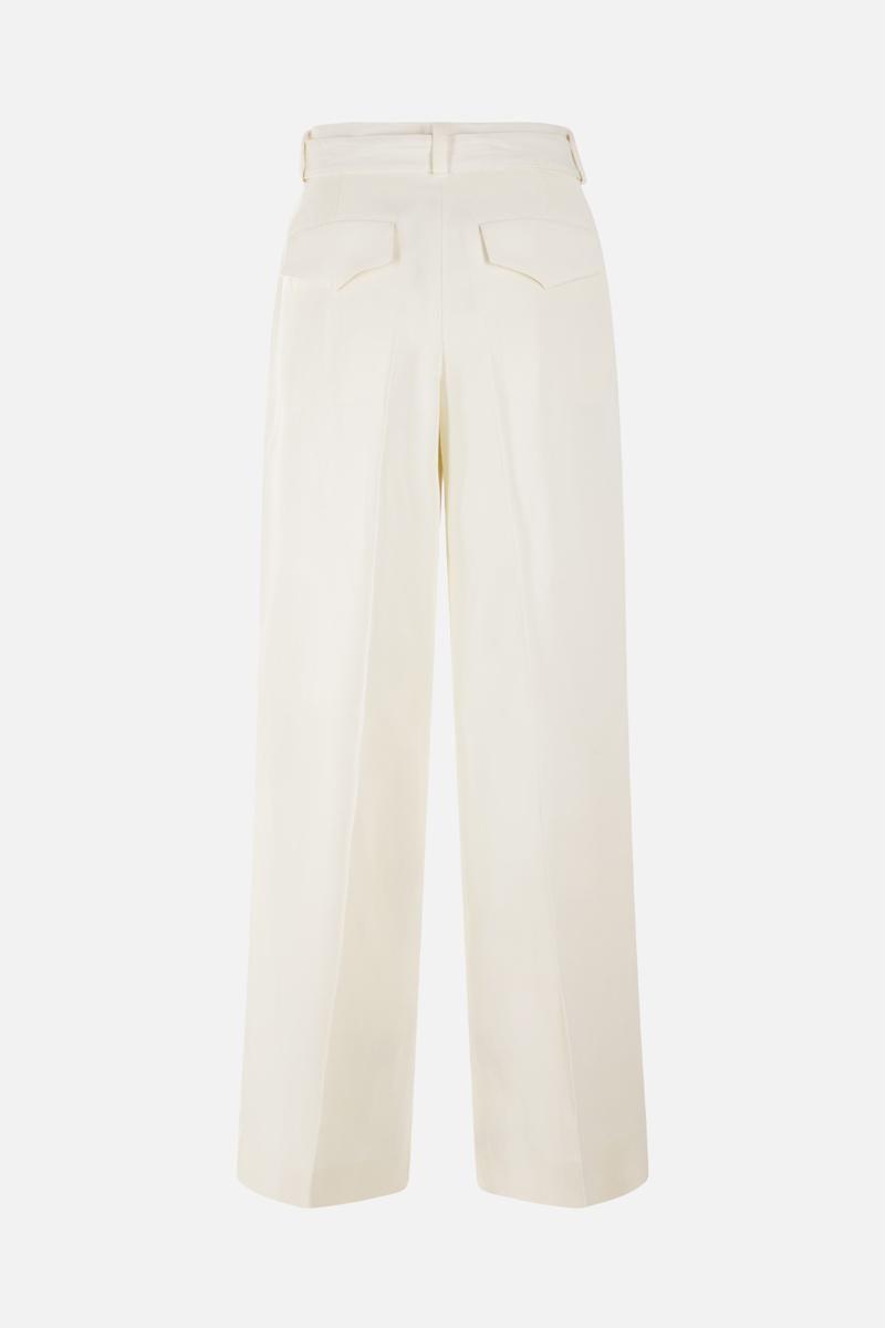 JIL SANDER Trousers In Beige Product Image