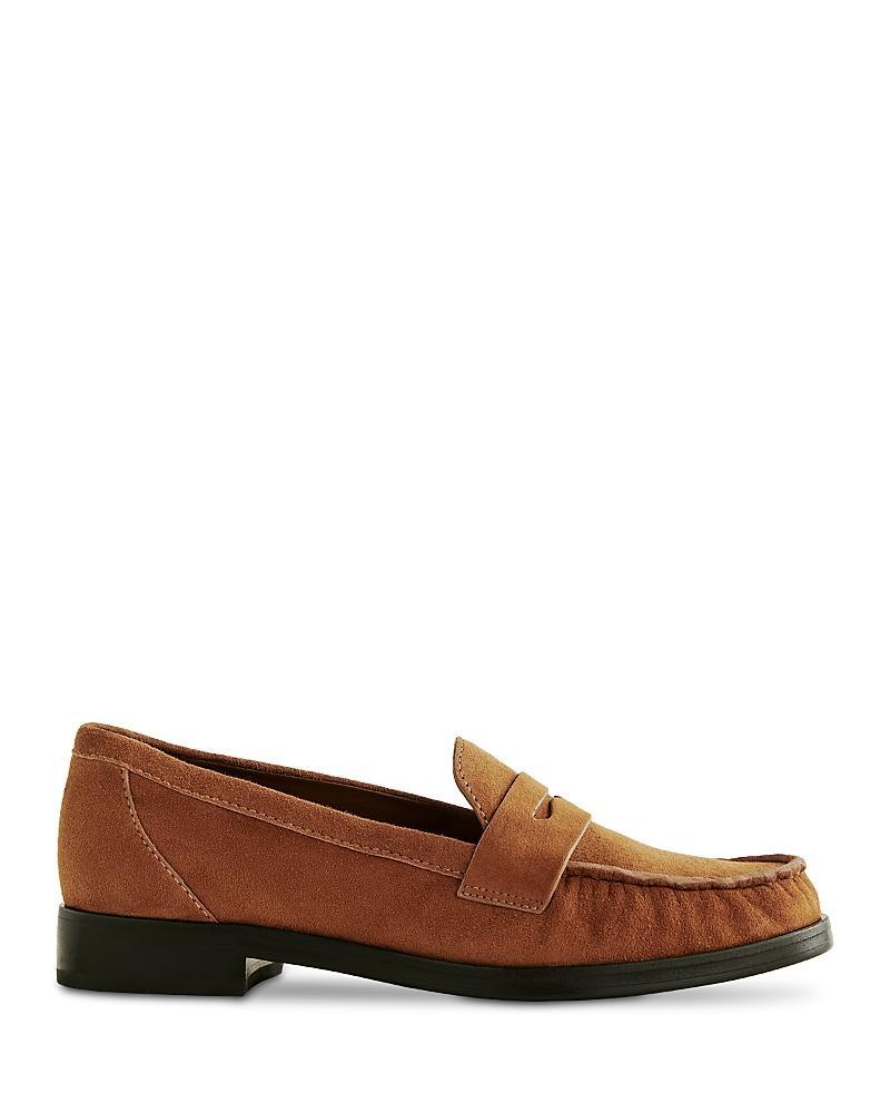 Reformation Womens Ani Ruched Loafer Flats Product Image