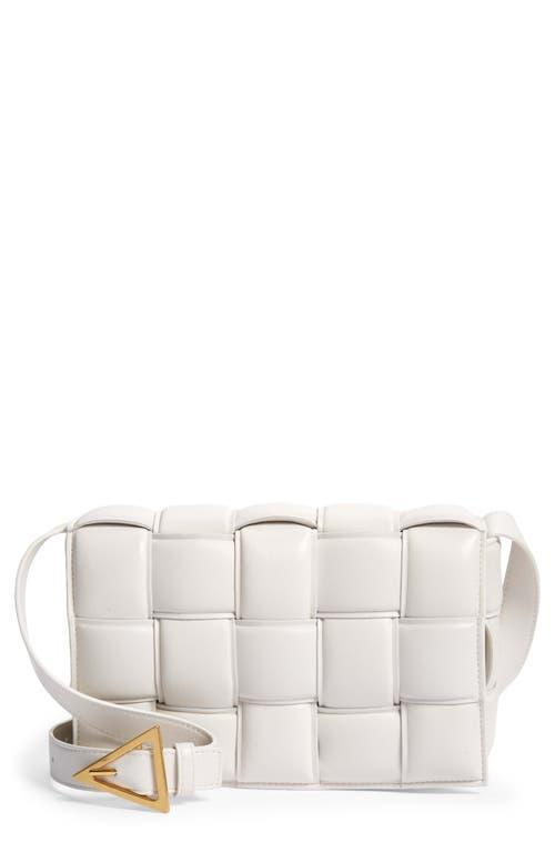 Womens The Cassette Padded Leather Crossbody Bag Product Image
