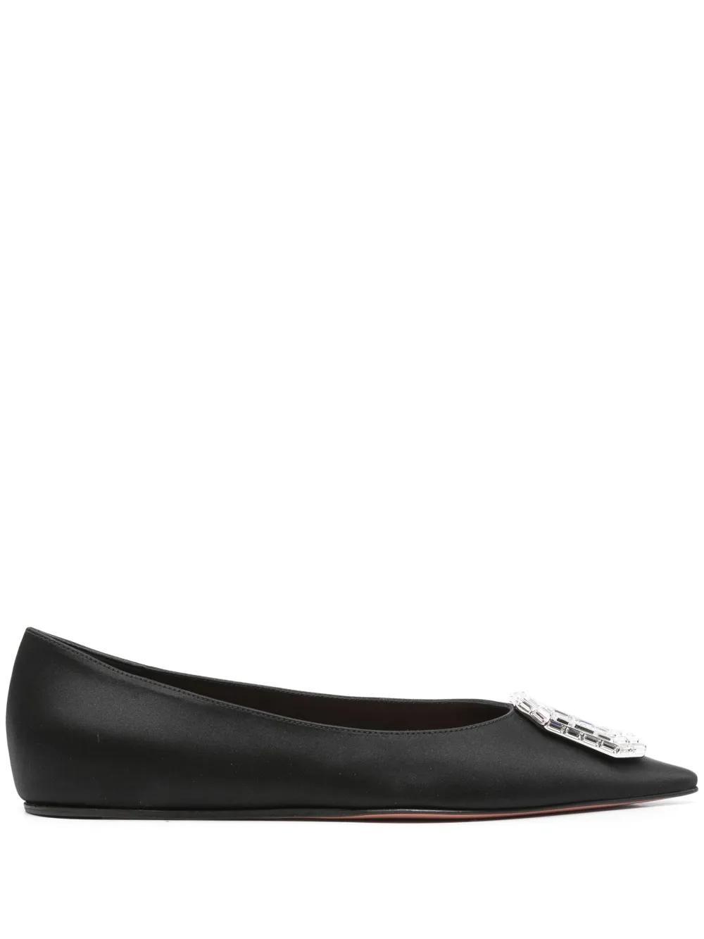AMINA MUADDI Flats In Black Product Image