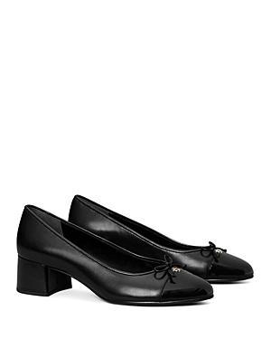 Womens 44.5MM Cap Toe Ballet Pumps Product Image