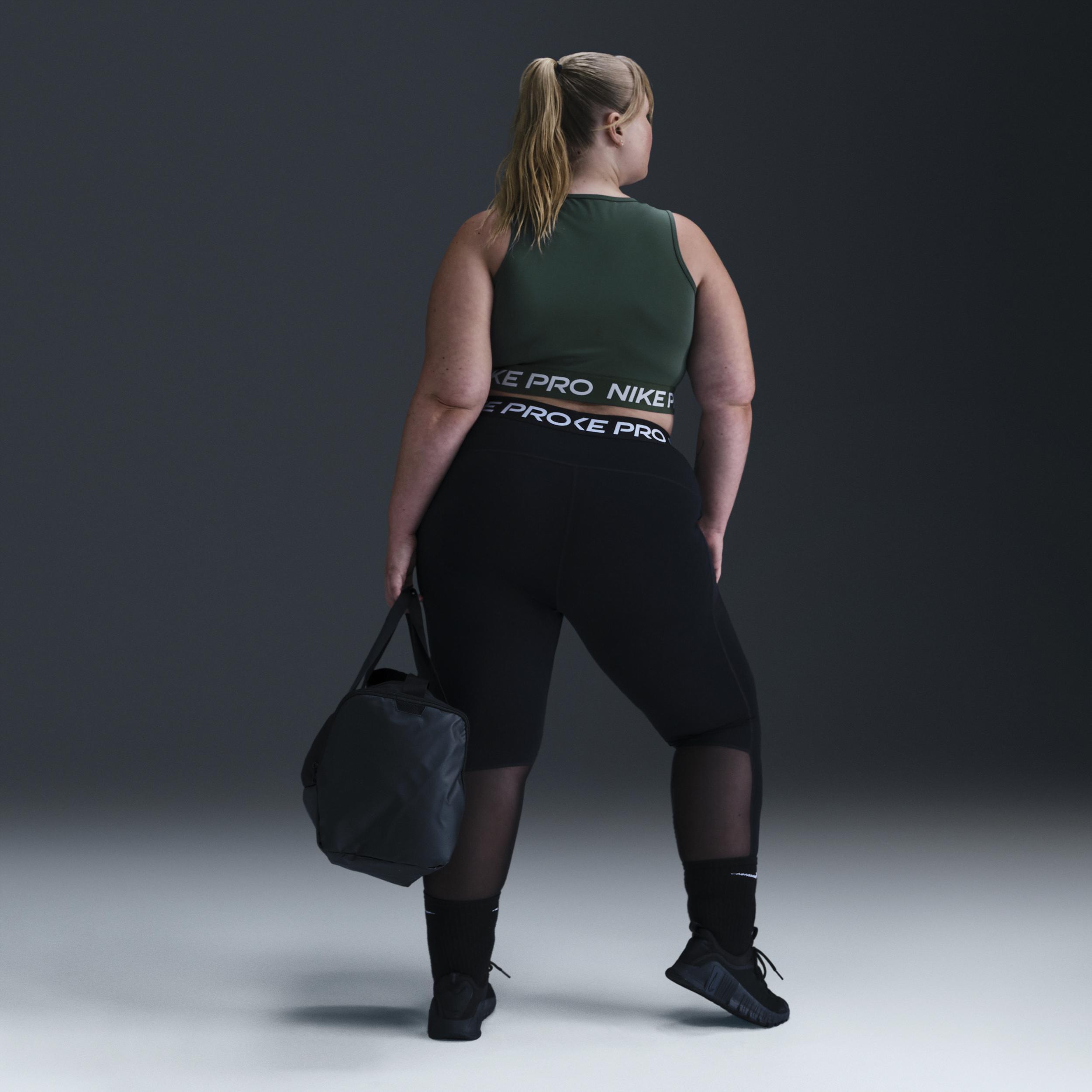 Nike Pro Women's Dri-FIT Cropped Tank Top (Plus Size) Product Image