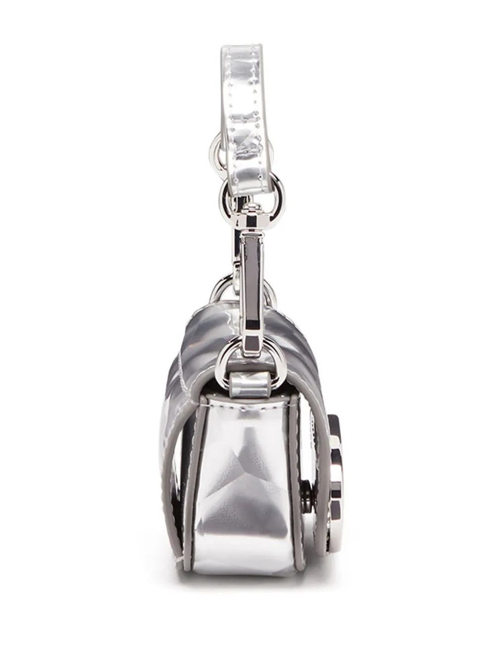 1dr Xxs metallic-leather shoulder bag Product Image