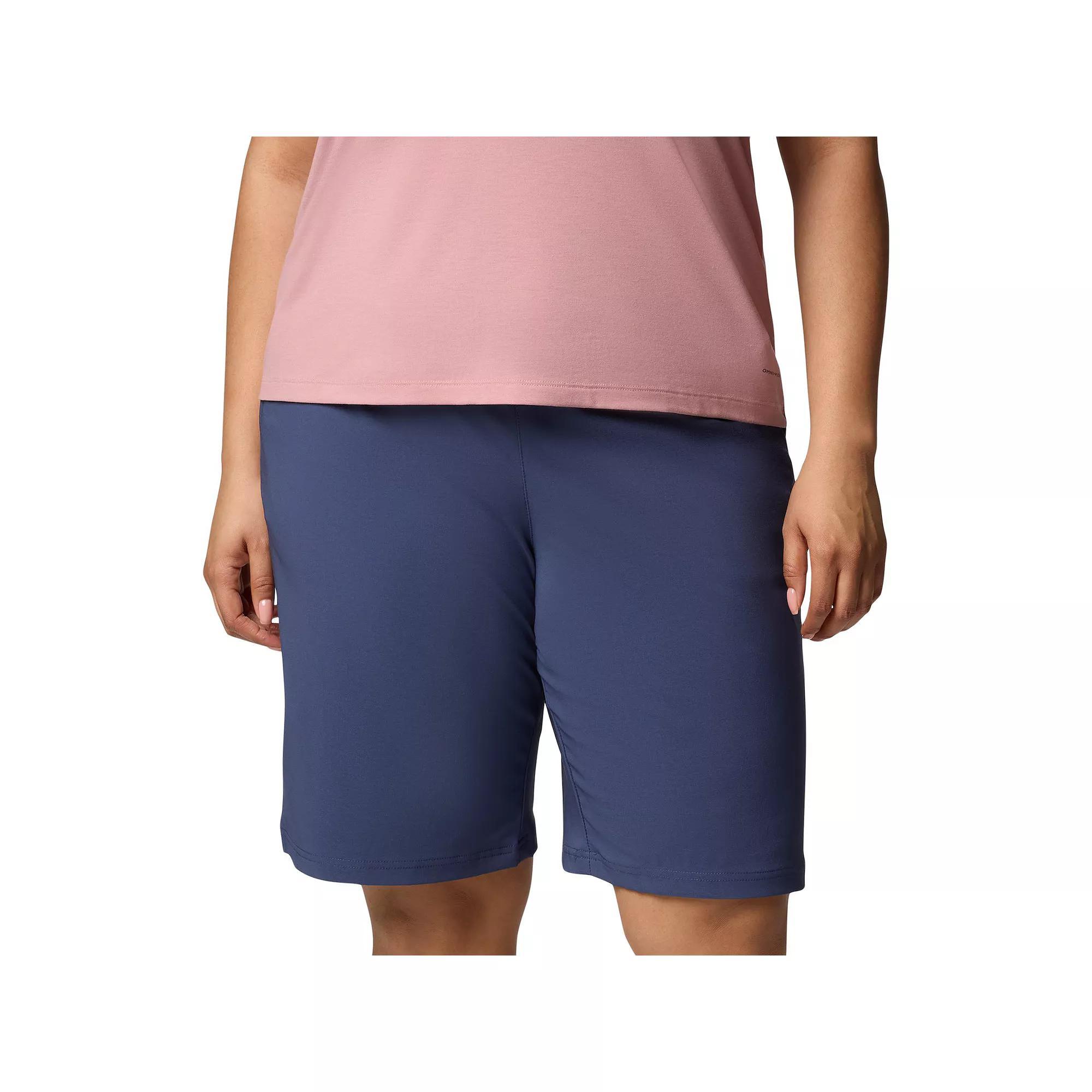 Plus Size Columbia All Seasons Long Shorts, Women's, Size: 1XL, Canoe Product Image