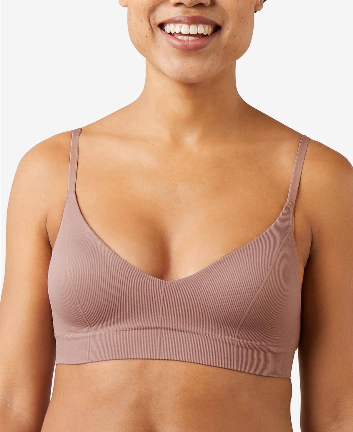 Maidenform® M Wireless Stretch Rib Bralette DM2303, Women's, Size: Small, Black Product Image