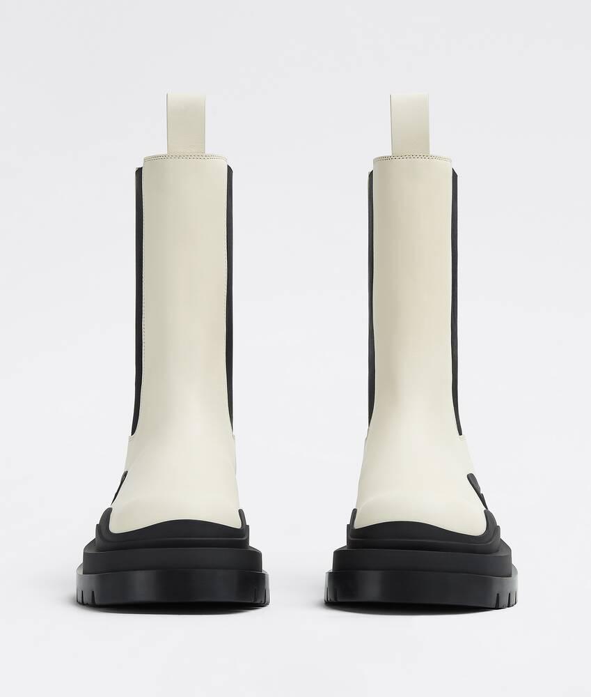 Women's Tire Chelsea Boot in Sea salt / Black Product Image