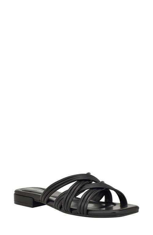 Calvin Klein Womens Trivy Strappy Square Toe Dress Sandals Product Image