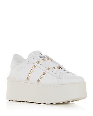 Valentino Garavani Womens Rockstud Untitled Low Top Platform Sneakers Product Image