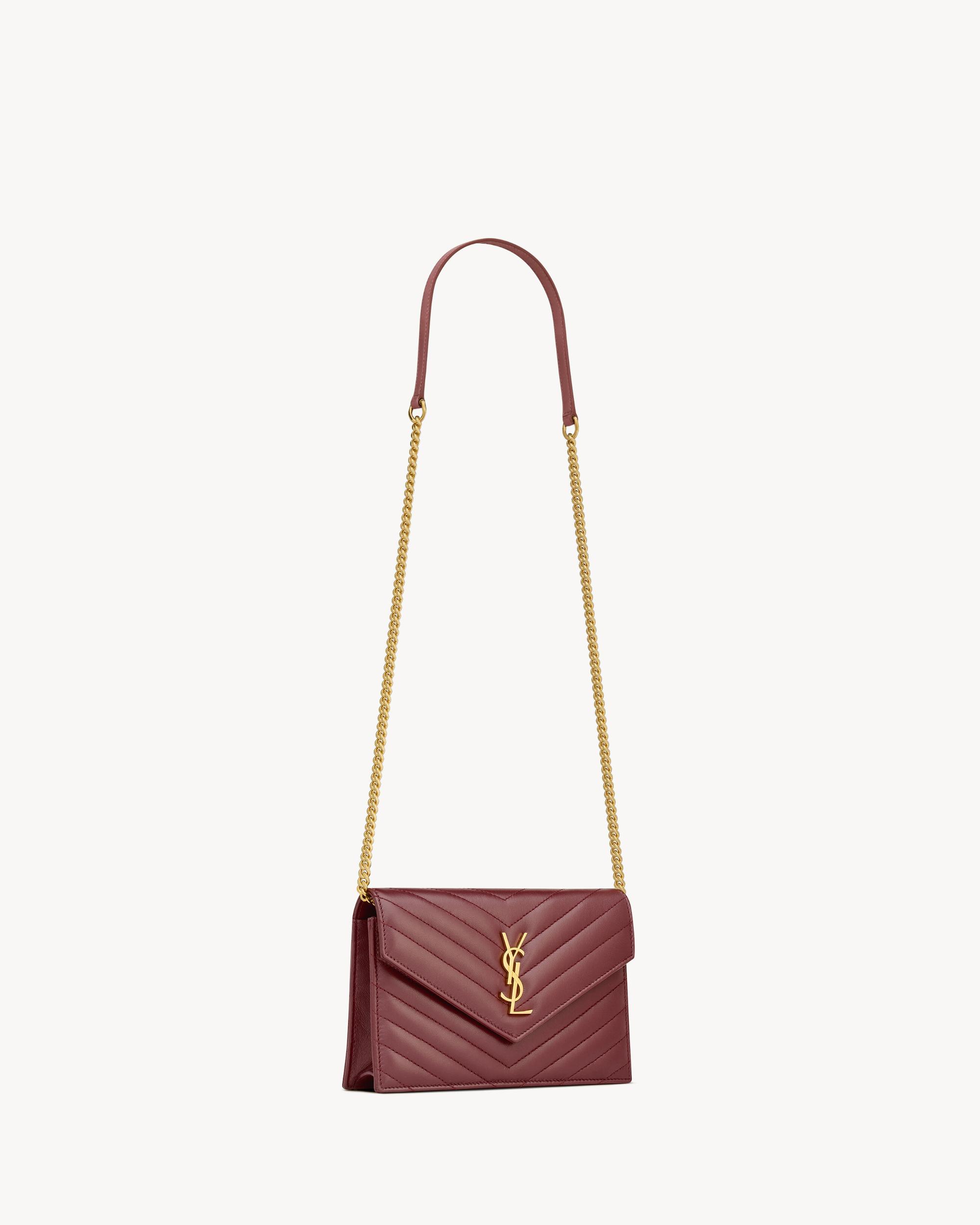 CASSANDRE ENVELOPE CHAIN WALLET IN LAMBSKIN Product Image