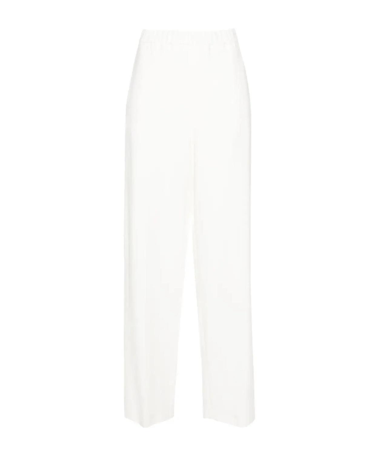 FABIANA FILIPPI Elastic Waist Sweatpants In White Product Image