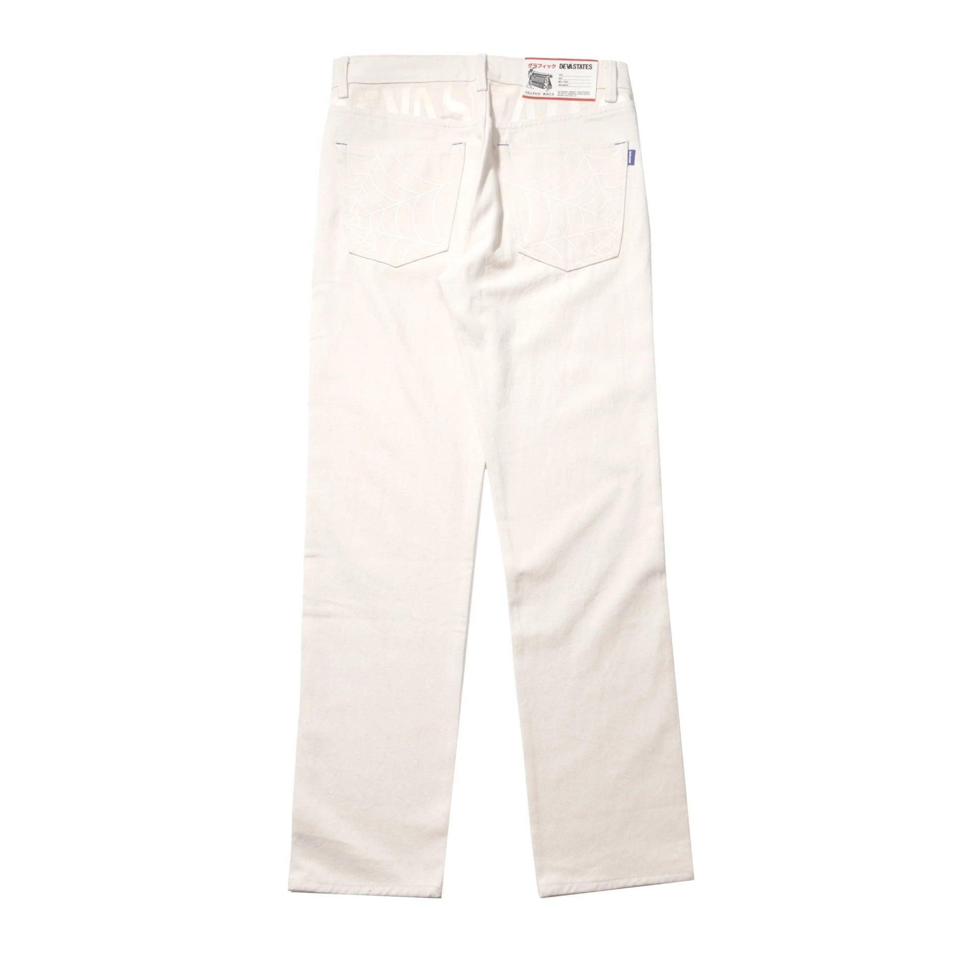 ECRU DENIM PANTS Male Product Image