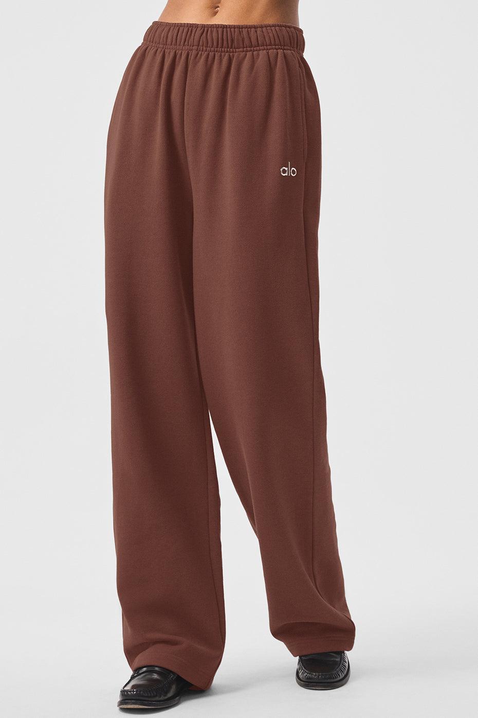 Accolade Straight Leg Sweatpant - Chestnut Product Image