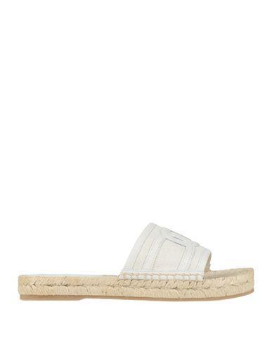 TOD'S Woman Espadrilles Off White Size 6 Leather, Textile Fibers Product Image