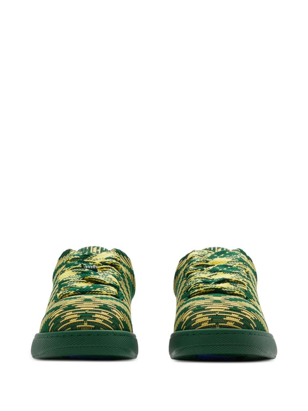 Box checked sneakers Product Image