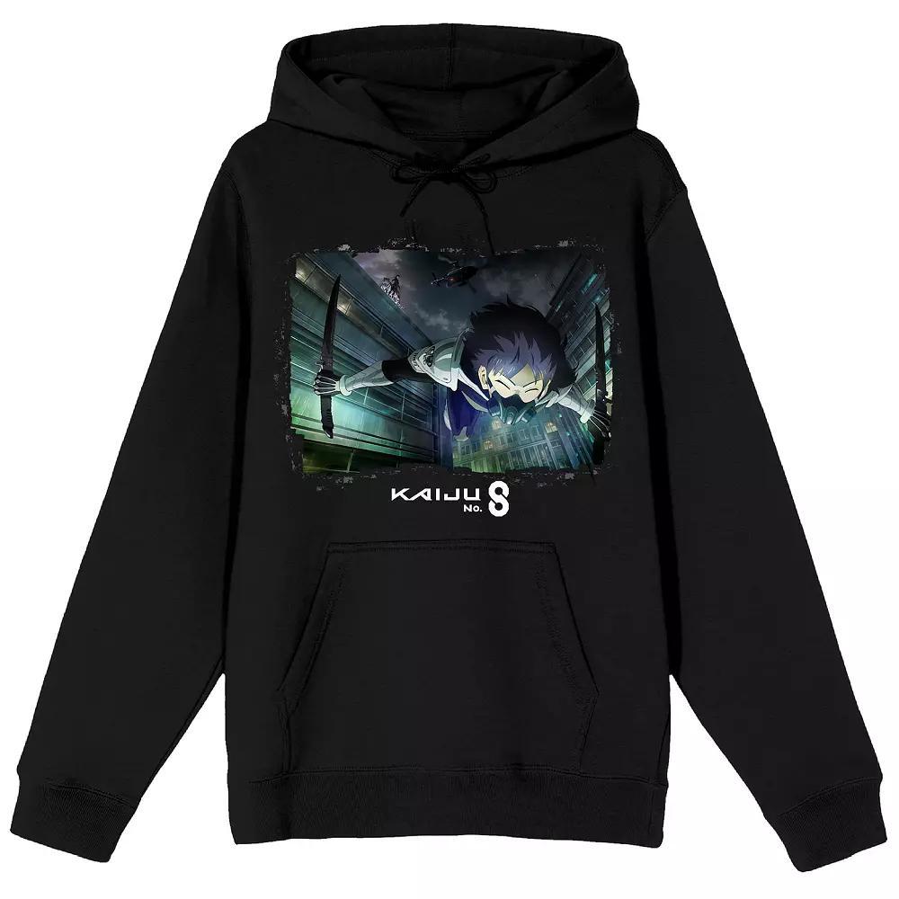 Men's Kaiju No. 8 Soshiro Hoshina Hoodie, Size: Small, Black Product Image