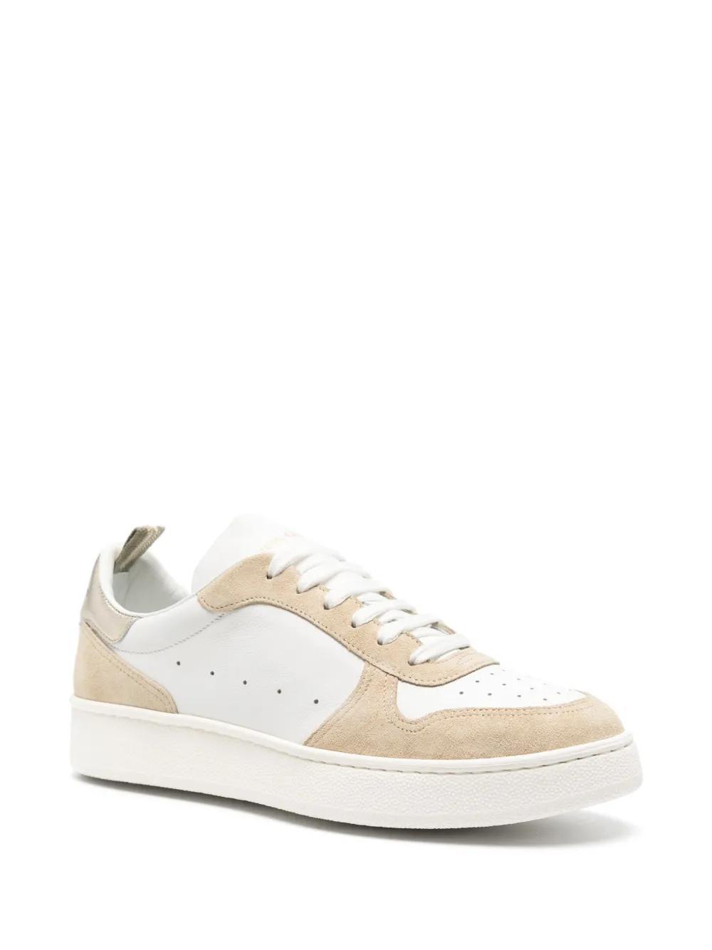 OFFICINE CREATIVE Mower 110 Lace-up Sneakers In White Product Image